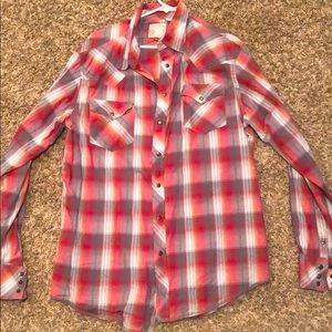 Brand New Western Flannel Roper Shirt